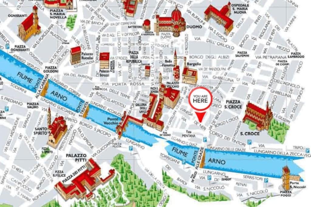 Uffizi Gallery In The Heart Of The * Florencia